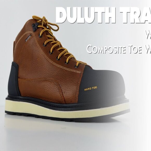 Duluth Trading Wedgestone Boots Mens 9 Wide - Picture 3 of 5